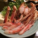 Gempin Shinjuku Minami Fugu Kani Unagi Ryouri - 蟹のしゃぶしゃぶ（ズワイ蟹）３人前