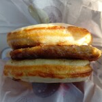 マクドナルド - 料理写真:マックグリドルソーセージ¥270