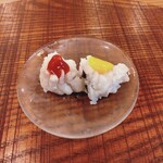 㐂さく - 梅肉と酢味噌の鱧