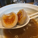 濃厚煮干そば 丸にたちばな - 
