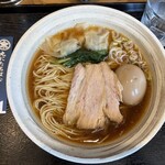 濃厚煮干そば 丸にたちばな - 