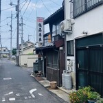 後藤蕎麦 - 住宅街にあります