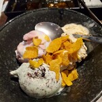熟成焼肉いちばん - お口直しのアイス