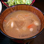 Inami - カレーライス 味噌汁 サラダ付 500円