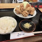 横丁とりぶん倭 - 唐揚げ定食