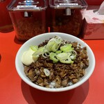 むーちゃんラーメン - チャーシュー丼