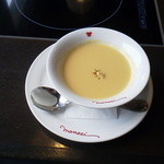 Nikunomansei - セットのコーンスープ