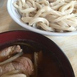 手打うどん 松屋 - 肉汁うどん 特大