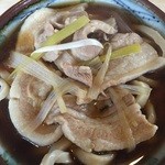 手打うどん 松屋 - 肉南蛮うどん