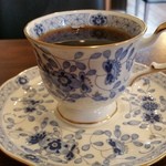 Kissa Shira - 最初のセットコーヒーです。