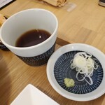 蕎麦とカフェ ひととき - 辛汁と薬味