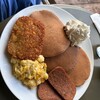 カイホロカフェ - バターミルクパンケーキモーニングプレート　スパム