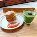 JUNE COFFEE - 紅茶スコーンとミニ抹茶プリン※期間限定