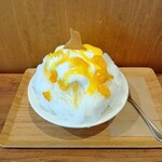 ロースター カフェ ペンギン堂 - レモンミルクかき氷