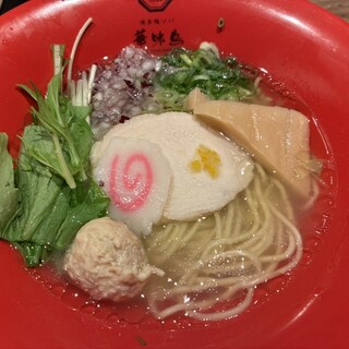 博多鶏ソバ 華味鳥_0