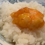 日月亭 - エビオンザライス