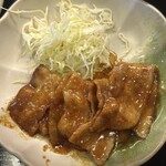 ごはん処 だいこん屋 - だいこん屋定食　しょうが焼き