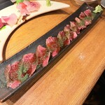 肴ダイニング心 - イチボステーキ  1,800円