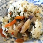 焼肉水源 - 高菜炊込み飯（≧∇≦）