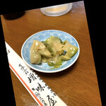 増味屋 - 御通し　ザーサイ　このザーサイとても美味　　byまみこまみこ