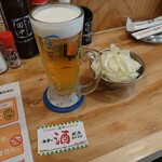 串カツ田中 - ドリンク写真:呑みpass（￥605）