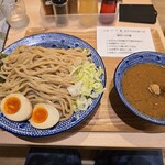 つけ麺ささ木×祇園茶寮 - 料理写真:濃厚つけ麺たまご付