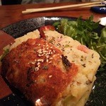 路地裏鉄板 こたろう - (2015.04)　焼きポテトサラダ