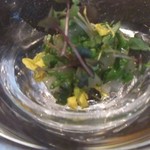 レストラン マノワ - 甲いかのタルタル いかすみのフィーユ