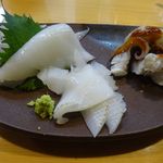 なごみや五感 - ヤリイカ刺し