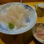 なごみや五感 - カワハギ刺し