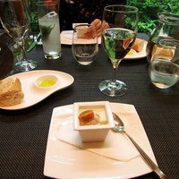 ダイニング 流 - アミューズはアスパラのムース