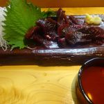 なごみや五感 - クジラ刺し