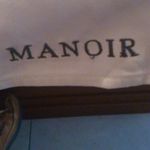 レストラン マノワ - ロゴ入りのトーション