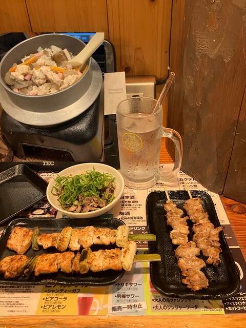 Tori Kizoku Doutonbori chuuza ten - Namba/Yakitori (Grilled