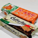 カルディコーヒーファーム - ドリンク写真:コーヒージョイ、クラッカー