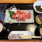 鮪づくし いさおちゃん - 「鮪ぶつ切定食」1,650円税込み♫