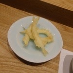 天ぷらあら木 - 白魚