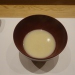 天ぷらあら木 - すり流し