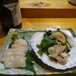 なごみや五感 - ホタテ刺し