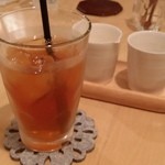 カフェサンの森 - アイスティを頂きました。