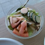 ユトリ珈琲店 - サラダ（別注文）
