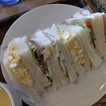 Bon-le-Pour - モーニングのサンドイッチ