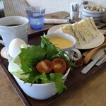 Bon-le-Pour - モーニングのサンドイッチセット