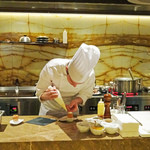 Jean-Georges Tokyo - エッグ・キャヴィア製作中