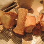 鳥しき - エリンギ2015.4