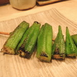 鳥しき - オクラ2015.4