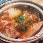 おでん屋 ええかげん - 辛いおでん。生もずくトッピング