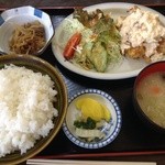 まるぼし亭 - チキン南蛮定食 大盛り 