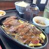 ステーキ&ハンバーグ ビッグシェフ亭 - 熟成赤身肉ステーキL定食1