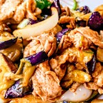 宝中飯店 - ブタナス定食